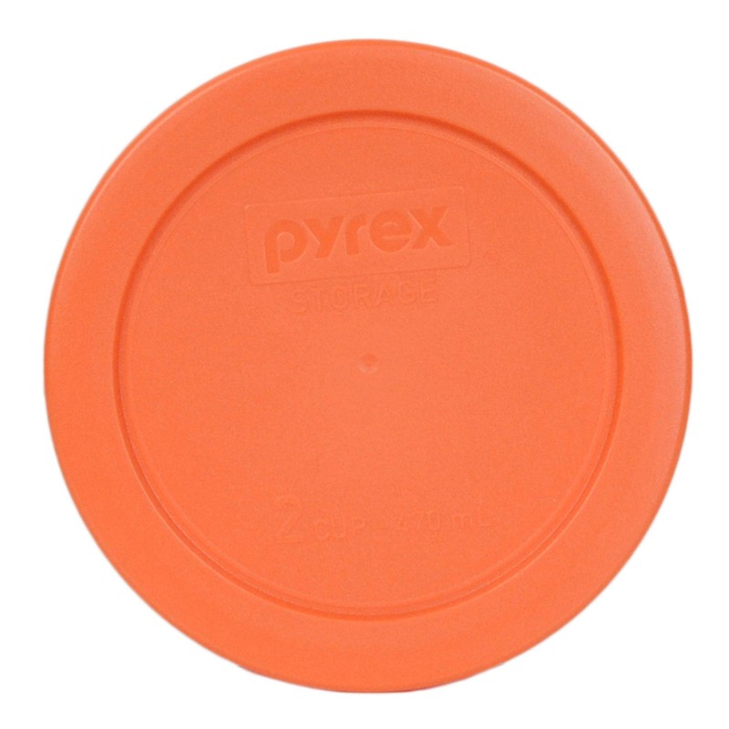 Pyrex (1) 7402-PC 6/7 Cup Red (2) 7210-PC 3 Cup