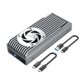 ineo M.2 NVMe SSD Enclosure Ventilador de refrigeración Incorporado [C2598-NVMe Series] (10Gbps)
