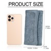 MEITRUE Women's Wallet Leather RFID Blocking Trifold Ladies Purse Embossed