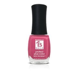 BARIELLE Protect Plus Color Nail Polish - London High Tea, A Creamy Bright Pink Nail Color with Prosina .45 ounces