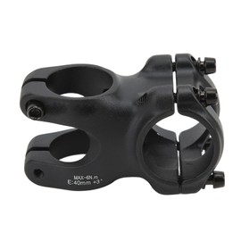 Bike Stem Mountain Bike Hollow Anti Skid Wear Resistant Aluminum Alloy Black Stem DIY Bike Accessories