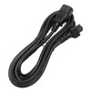 IEC320 C14 Male to C5 Female Power Cable Tension Resistant