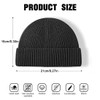 EODKSE Mens Winter Hat, Warm Knitted Cuffed Hat, Soft and