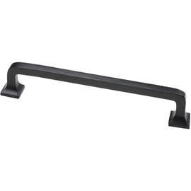 Iron Valley - 12" C2C Square Contemporary Cabinet Handle Pull - Solid Cast Iron