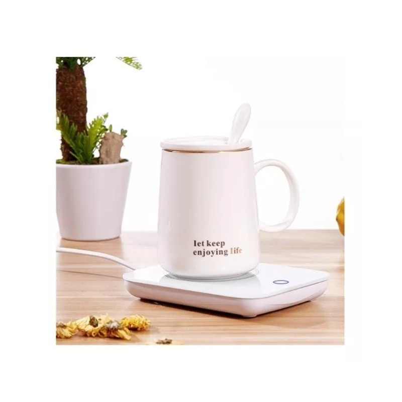 Molin Taza Con Base Calentadora Para Café O Té