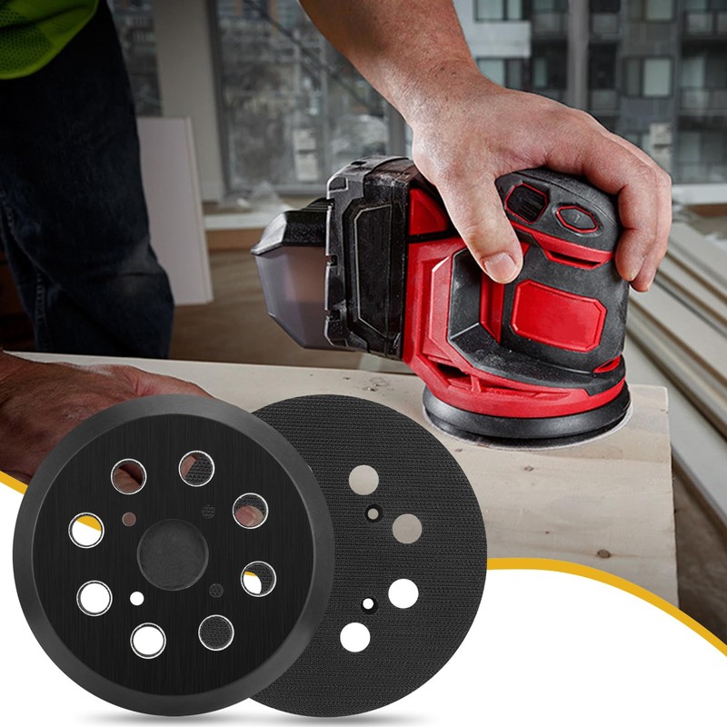 Gnellkoor 1 Pack 5" 8 Hole Replacement Sander Pad Compatible
