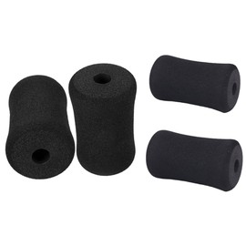 GYWHOOFT 4 Pack Foam Foot Pads Covers for Wheels Replacement Pads for Exercises Gym Pad Equipment