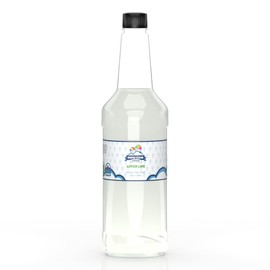 Lemon Lime Dye Free Cane Sugar Snow Cone and Shaved Ice Flavor Syrup | 32oz | Ready To Use