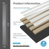 Art3d 4-Piece Wood Slat Acoustic Panels for Stylish Decor and