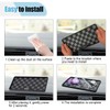 Car Dashboard Non Slip Mat, 11.06'' x 5.98'' Universal Grid