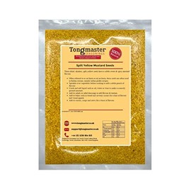 Split Yellow Mustard Seeds (Rai Kuria) - 500g