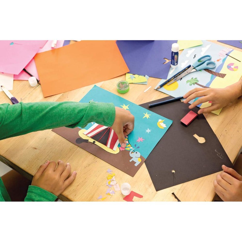 S18-inch x 24-inch Construction Paper, Gray, 50 Sheets/Pack (P103091)