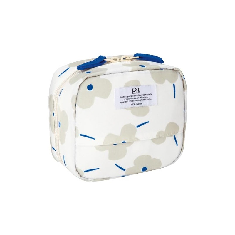 [2025] Wpc. Patterns Waterproof Square Pouch, Merry Flower Off W140-372-204