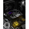 upHere Low Profile CPU Cooler Φ6mm*6 Low Profile Cooler 120mm