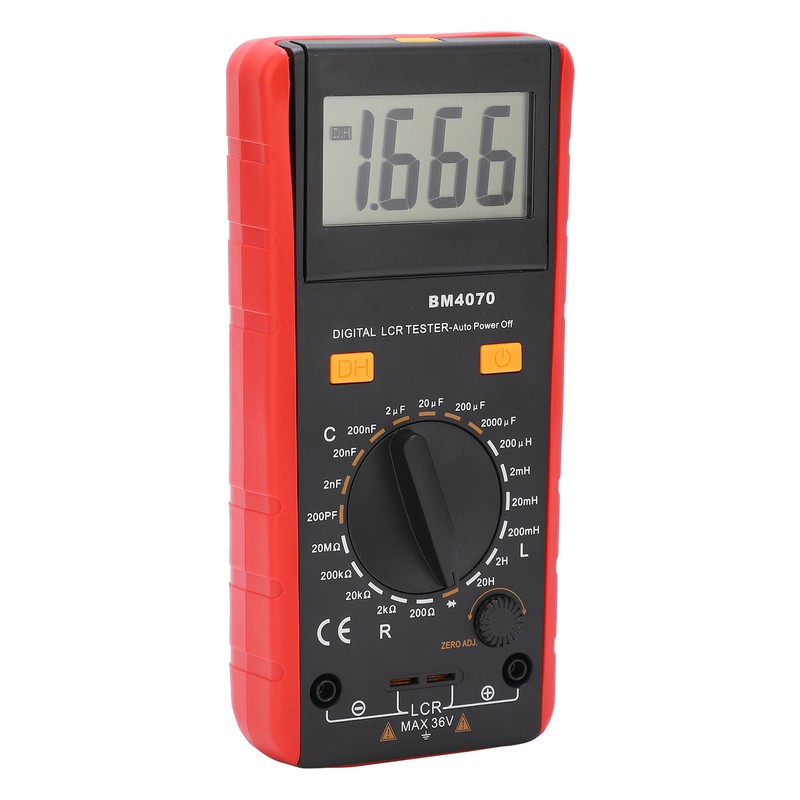 BM4070 Multimeter LCD Compact Portable PowerSaving Durable Industrial Resistance Meter