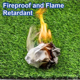 Kalekey 10 Pack Nesting Pads for Chicken Coop, 12"x12" Nesting Box for Laying Eggs, Washable Artificial Grass for Chicken Hen Small Pets on Garden Lawn Indoor Outdoor