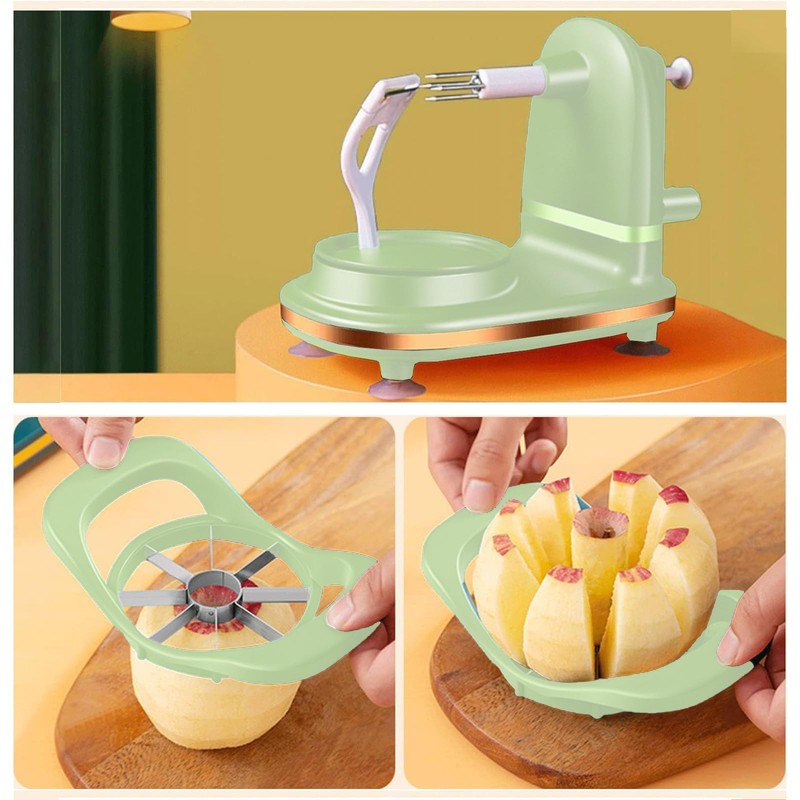 Apple Peeler, Apple Peeler Slicer Corer, Apple Peeler Slicer, Stainless