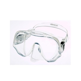 Atomic Aquatics Frameless Scuba Diving Dive Mask, Clear Medium (Smaller Faces)