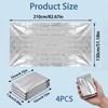 4 Pack Emergency Foil Blankets Survival Thermal Mylar Blankets, 210×130cm