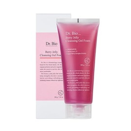 【公式】Dr.Bio ベリーゼリークレンジングジェルフォーム 200g｜敏感肌 低刺激 保湿 弱酸性 メイク落とし 洗顔ジェル