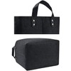 Storage Basket with Two Handles Felt Basket Storage Box for