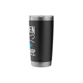 Real Men Sing Barbershop Cool Quartet Harmony Singing Singer Stainless Steel Insulated Tumbler