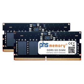 PHS-memory 16GB (2x8GB) Kit RAM Memory Compatible with HP ZBook Fury 16 G9 DDR5 SO DIMM 4800MHz PC5-38400-S