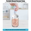 Jar Vacuum Sealer Kit Food Protector Jar Sealer with Accessory