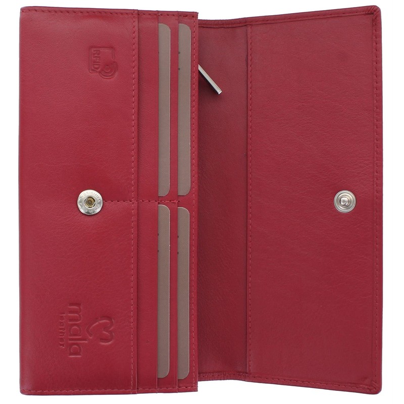 Mala Leather Collection Origin 3434_5 Large Wallet with RFID Protection,