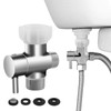 Bidet T Adapter, Leakproof 3 Way Tee Connector Bidet Attachment