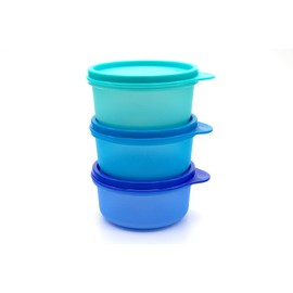 Tupperware Julchen 35166 Fridge 200 ml Turquoise + Blue + Dark Blue Mini Panorama