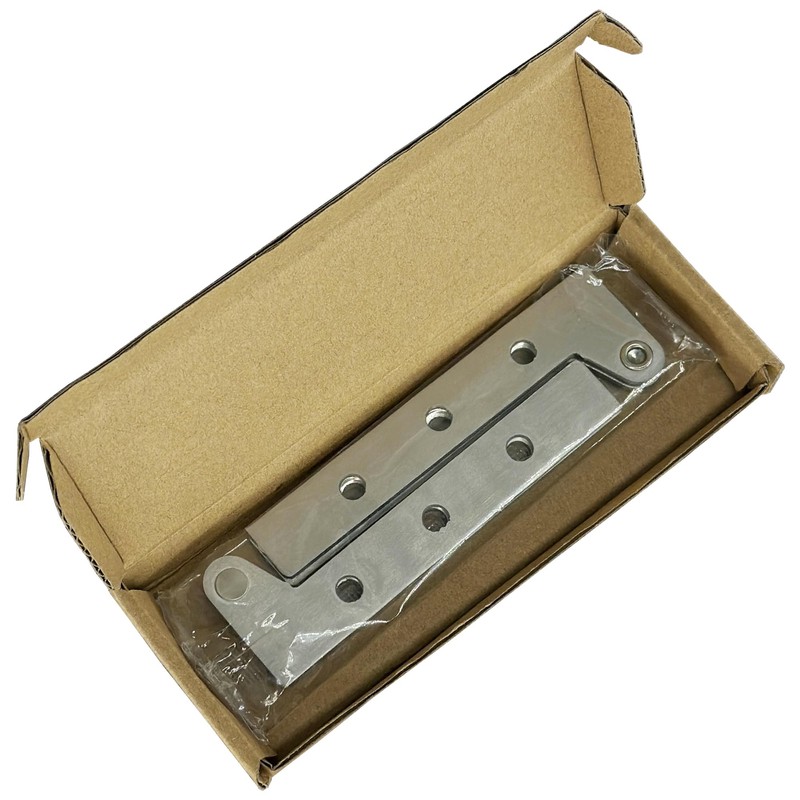 2 PCS Stainless Steel 360 Degree Rotatable Hidden Pivot Hinges
