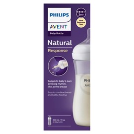 Avent Natural Response Baby Bottle 330ml