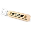 Novelty 18th Birthday Gift Bottle Opener Son Brother 18th Birthday