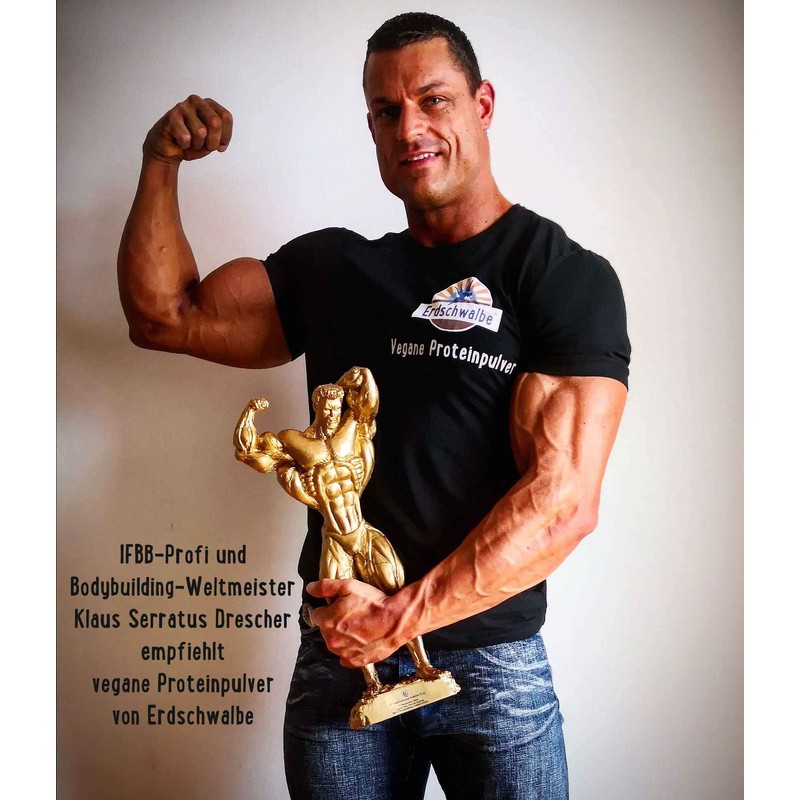 Erdschwalbe Organic Soy Protein - GMO-Free - Vegan Protein Powder