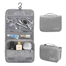 Travel Toiletry Bag for Men & Women – Waterproof Bathroom Shower Bag for Makeup and Personal Care with Multiple Compartments for Travel and Daily Use