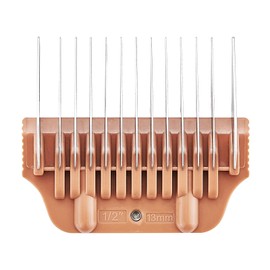 13MM 1/2Inch Wide Clipper Guard for A5 Blades, Compatible with Andis Wahl Oster More, Pet Grooming Attachment Stainless Steel Professional Comb