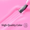 Firedeep Pink Gel Nail Polish, 0.54 Fl Oz Large Bottle