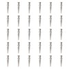 INCREWAY Picture Screws, 30Pcs Double-Headed Bear Claw Hangers Heavy Duty