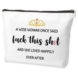 Funny Make Up Bags for Women,Funny Birthday Gifts for Women,Friendship Gifts,Friend Birthday Gift,Makeup Travel Case,Christmas Presents Cosmetic Bags