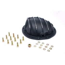 Aluminum Black GM 8.8” Ring Gear Rear Differential Cover with Gasket