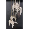Angel Wing Wind Chimes Hall Pottery Ceramic