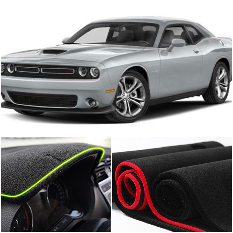 KEEGTBOX Dashboard Mat Cover Interior Center Console UV Rays Protector