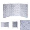 Splatter Shield, Aluminum Foldable Splatter Screens Nonstick 3 Sided Splatter