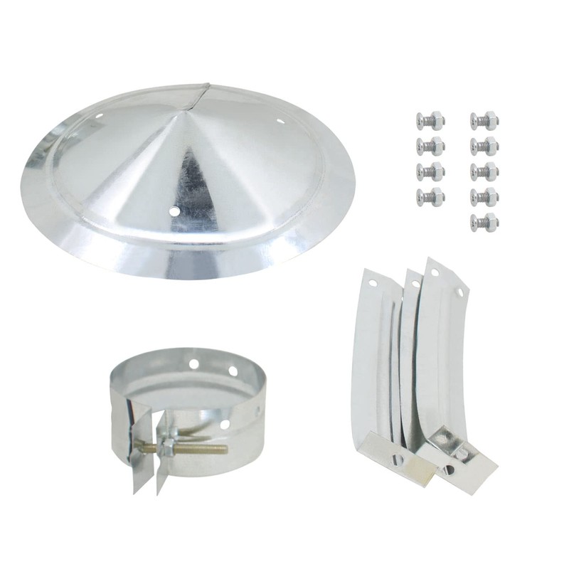Wood Stove Pipe rain caps for Single Wall Pipe Pellet