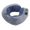 Self Inflatable Travel Pillow U Shaped Portable Neck Chain Support