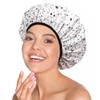 YANIBEST Gorro De Ducha Impermeable Yanibest Para Mujer Reutilizable Antideslizante