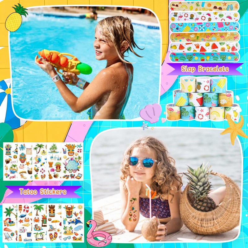 12 Pack Beach Pool Party Favors Bulk, Summer Party Favors
