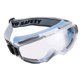 Toyo No. 1390 Hyper Goggles, Blue, Clear, JIS Standard