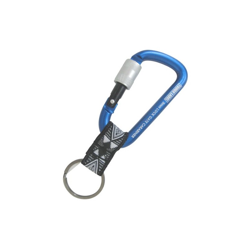 Tough Label VEX-153 Locking Carabiner with Strap, 0.3 inches (8